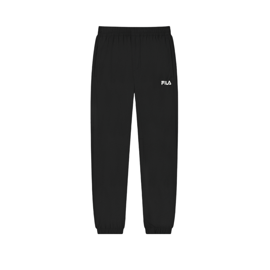 FILA Casual Pants Men's Black Moderate Cuffed Pants
