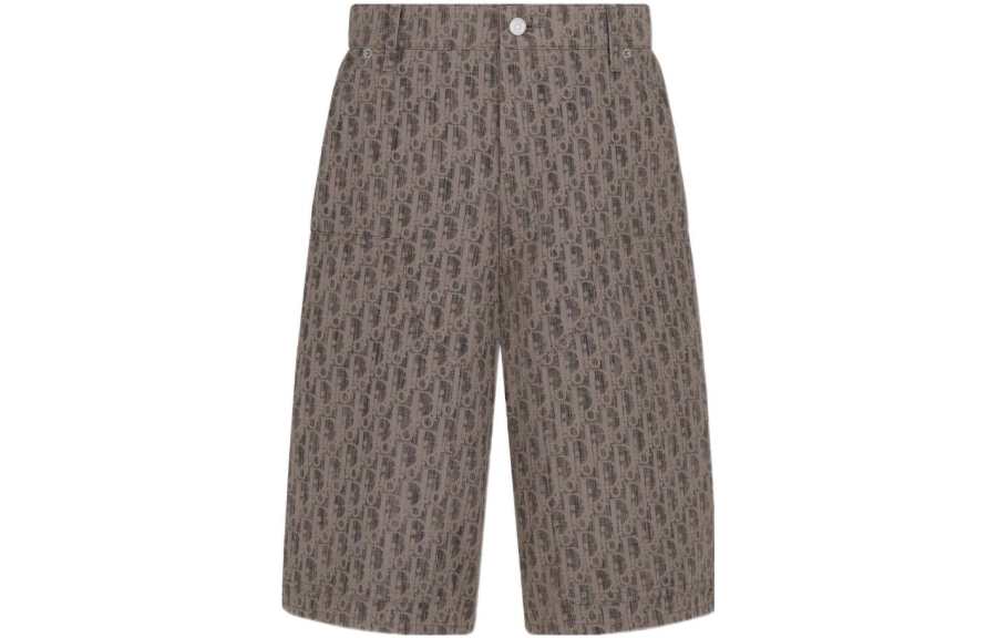 DIOR DIOR SS22 Denim Shorts Men's Brown