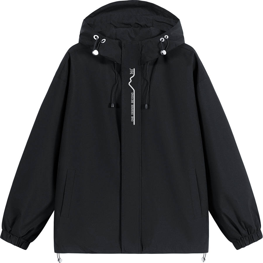 361° 361° Trench Coat Unisex Super Black