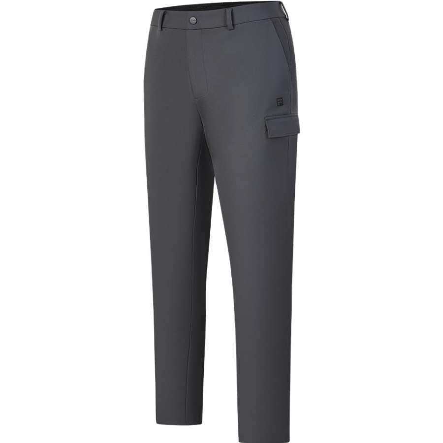 FILA Casual Pants Men's Sheer Black