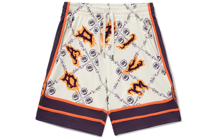Li-Ning Li Ning BADFIVE Shorts Men's Vanilla White
