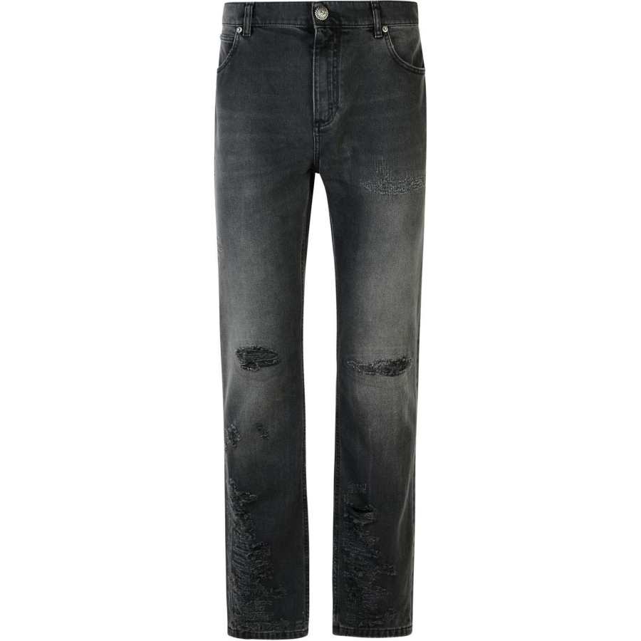 BALMAIN BALMAIN Distressed Slim Fit Jeans