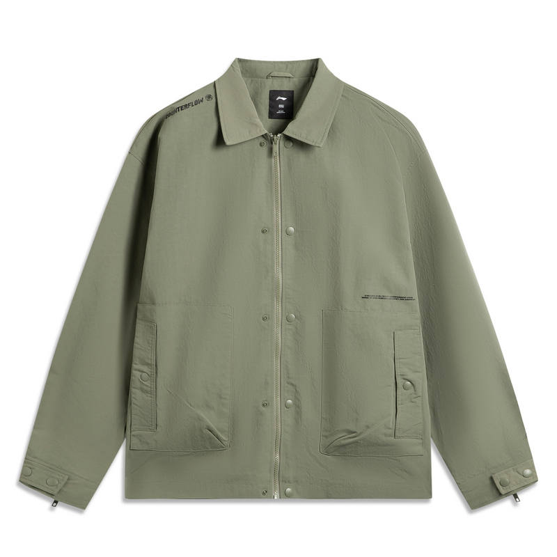 Li-Ning Li Ning Trench Coat Men's Tea Green