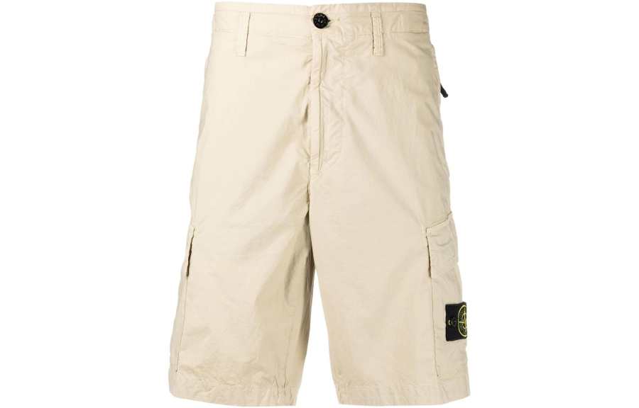 STONE ISLAND Cargo Shorts Men's Khaki