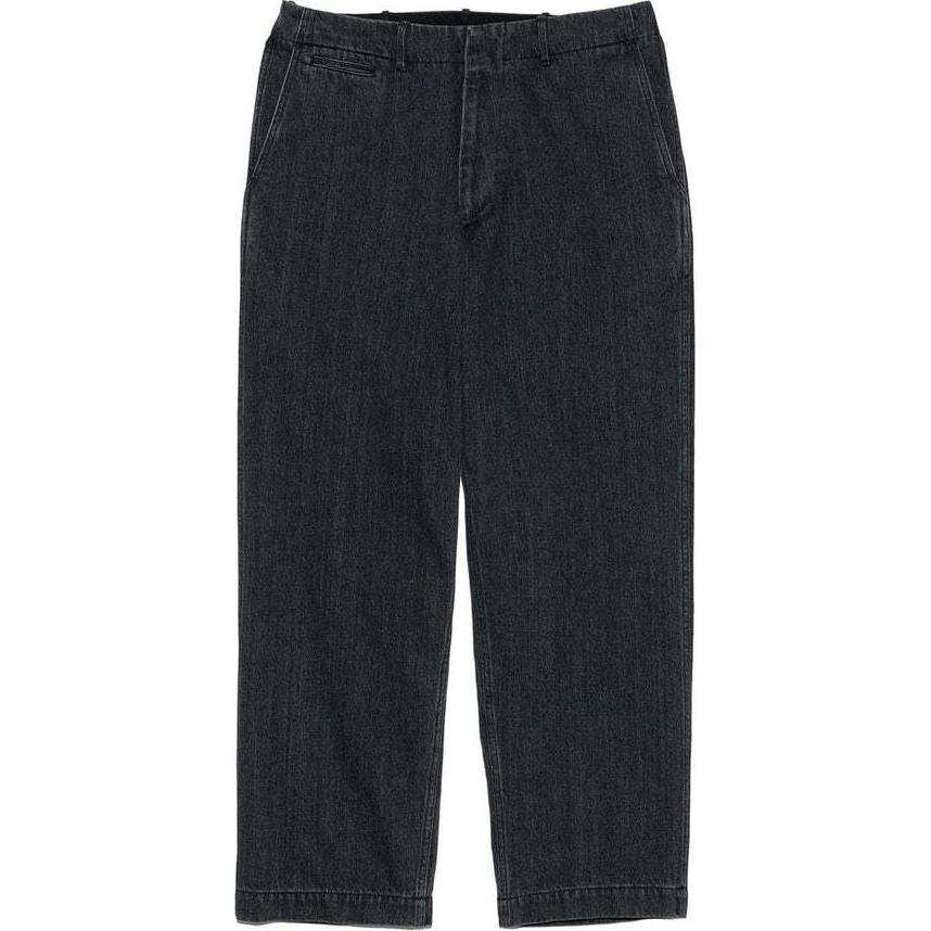 Nanamica Jeans Men's Gray Moderate Tapered Pants