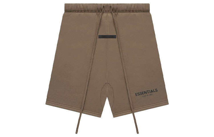 Fear Of God Essentials FW21 Casual Shorts Unisex Wheat Brown