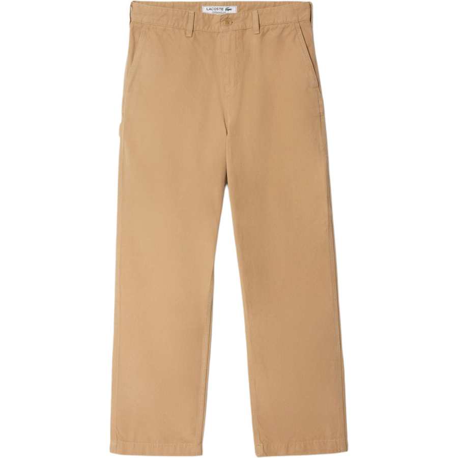 LACOSTE LACOSTE Casual Pants Men's Beige