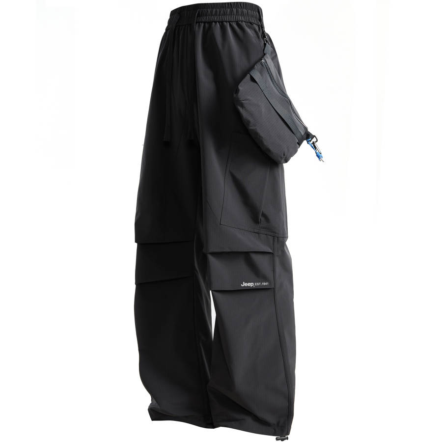 Jeep Casual Pants Unisex Moderate Straight Fit Pants