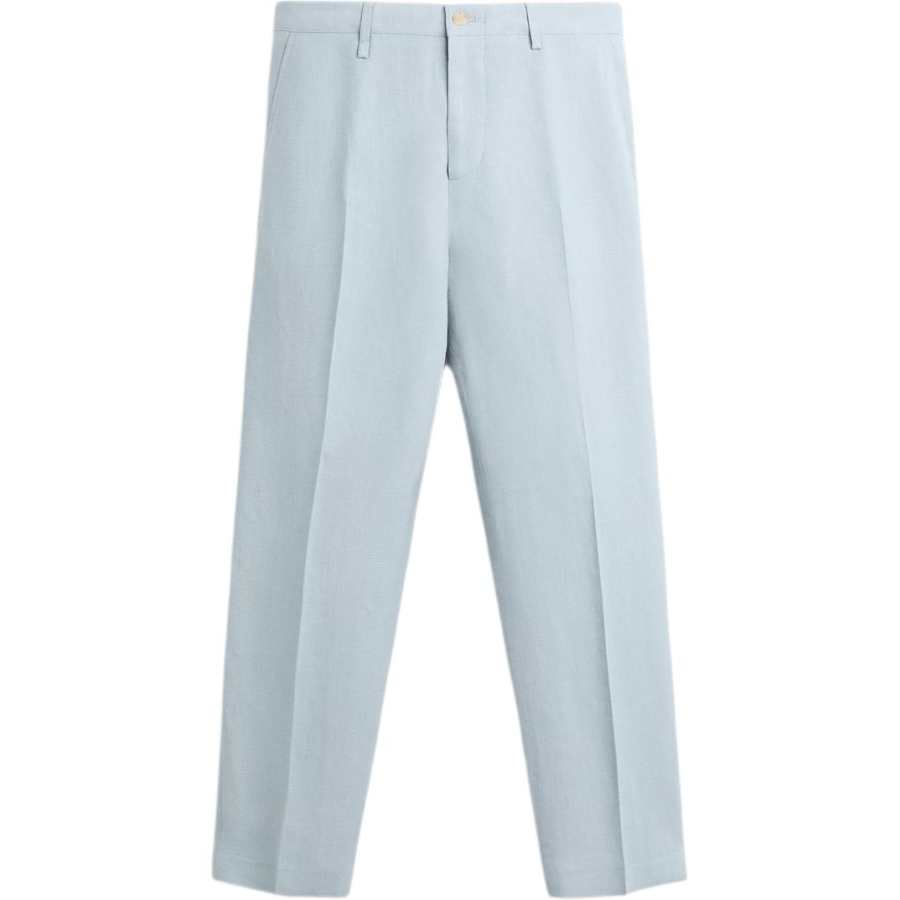 ZARA ZARA Suit Pants Men's Blue Moderate