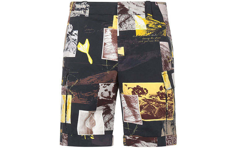 Zzegna Cargo Shorts Men's Marine Blue Moderate