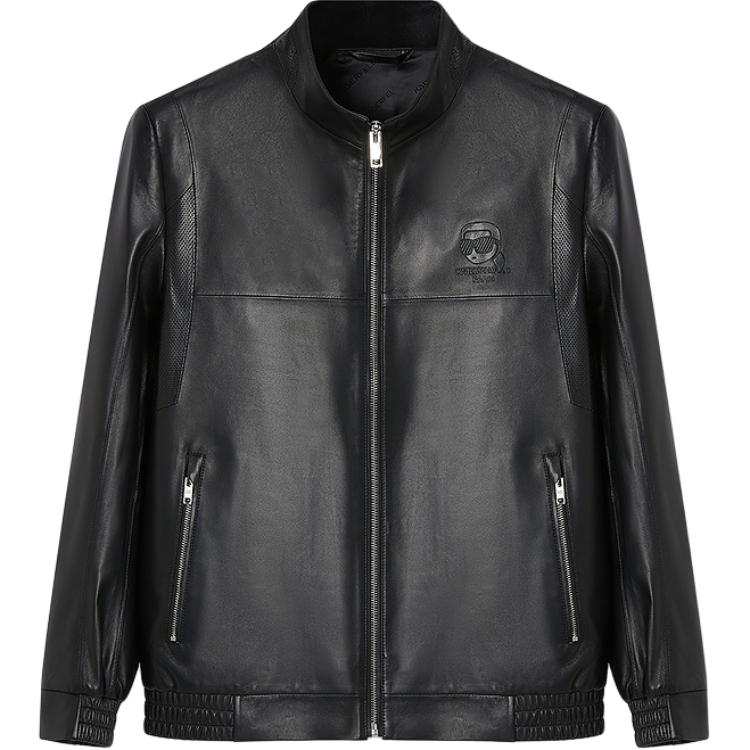 KARL LAGERFELD / Karl Lagerfeld Jeans Leather Jacket Men's Black