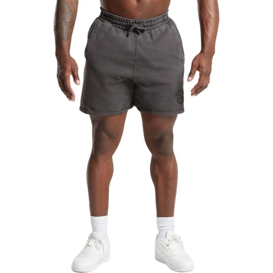 GYMSHARK PREMIUM LEGACY SHORTS Casual Shorts Men's Charcoal Gray