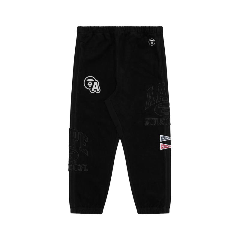 Aape Aape logo-appliqué cotton track pants