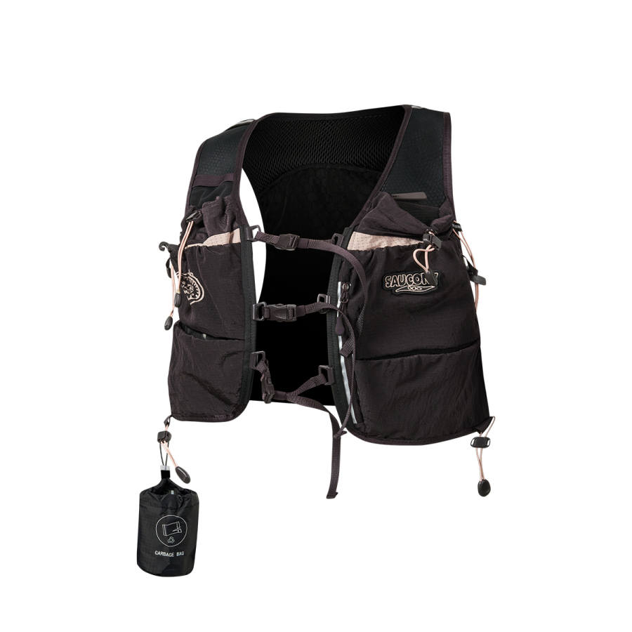 Saucony NATHAN BELL Collection Vest Unisex Black