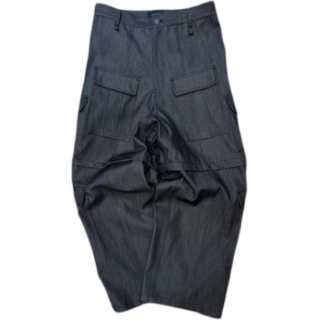 Undermycar SS25 Cargo Pants Unisex Indigo