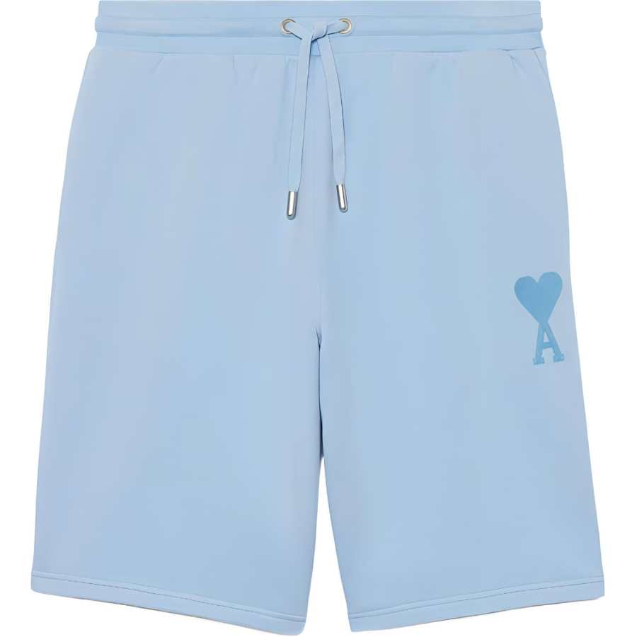 AMIPARIS AMI Summer Limited Series Casual Shorts Men's Sky Blue Moderate