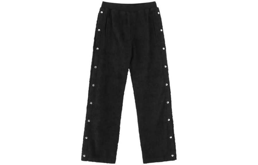 1017 ALYX 9SM Casual Pants Men's Black Moderate Straight Fit Pants
