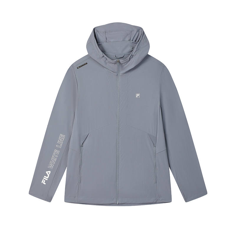 FILA Lifestyle Trench Coat Men's Dark Stone Blue BU