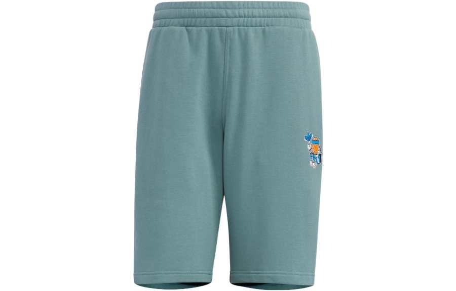 Adidas Originals Casual Shorts Men's Emerald Moderate
