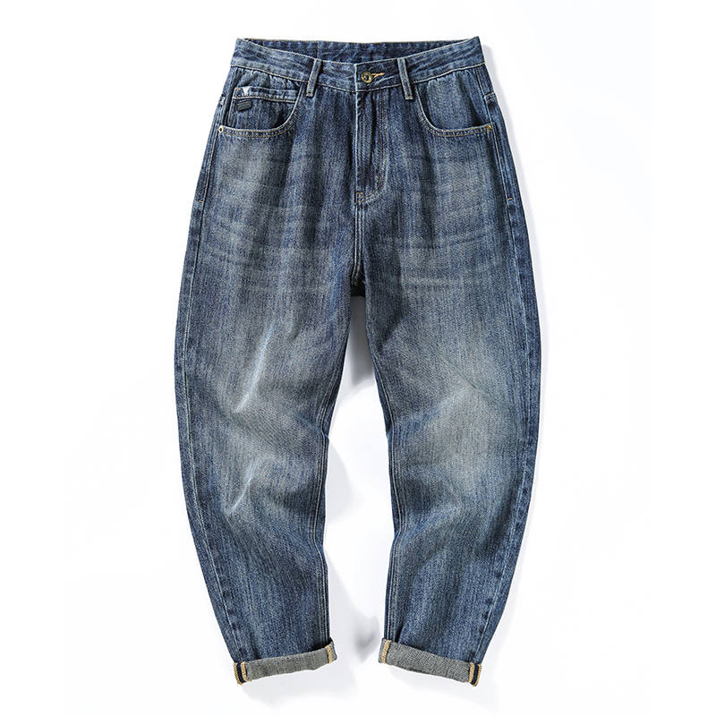 Jeep Jeans Unisex Blue Moderate Straight Fit Pants