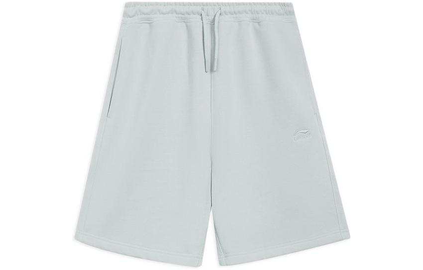 Li-Ning Li Ning Sports Trendy Collection Casual Shorts Men's Microcrystalline Gray
