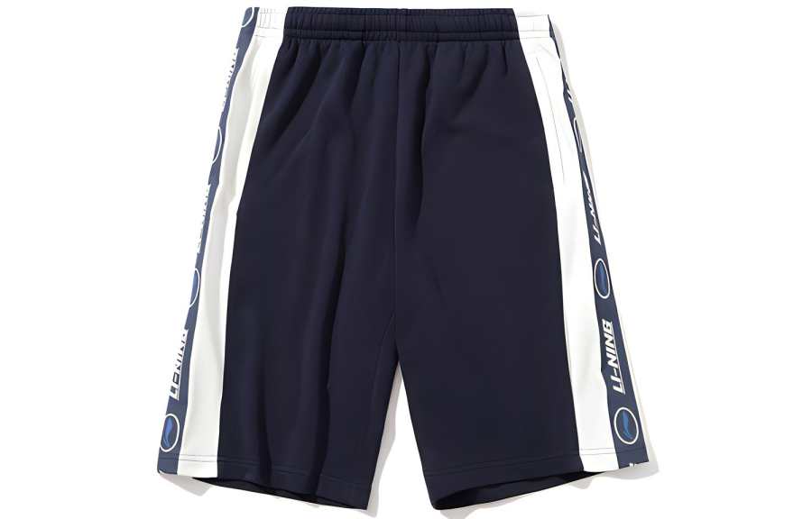 Li-Ning Li Ning Sports Life Collection Casual Shorts Men's Ink Blue