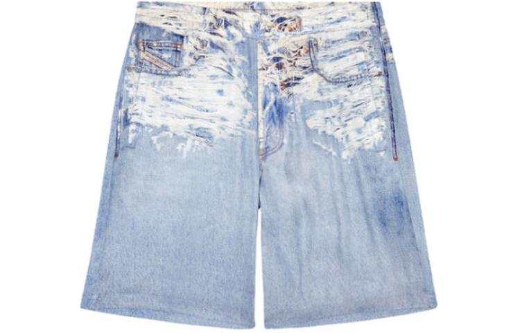 DIESEL DIESEL Denim Printed Shorts