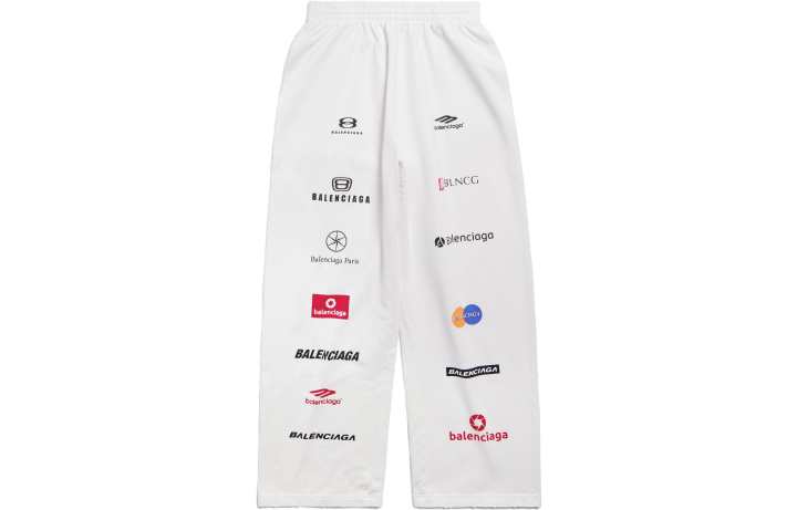 Balenciaga 【Zoomed ImageryReplicated_PMPrevious Season】Top League cotton track pants