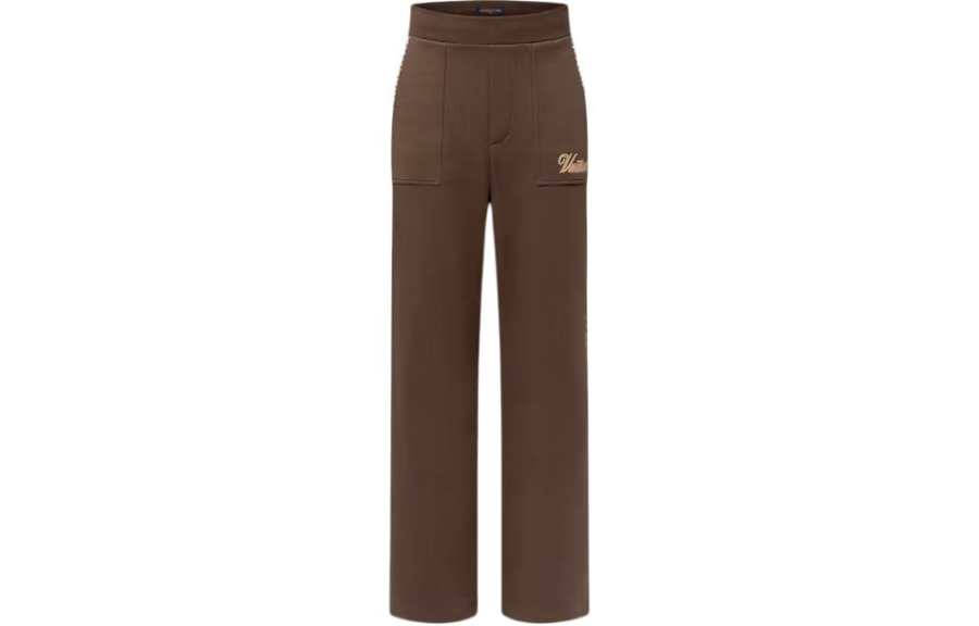 LOUIS VUITTON x Tyler Collaboration SS24 Casual Pants Men's Brown