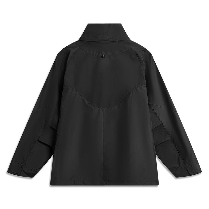Li-Ning Li Ning Sports Life Collection Trench Coat Men's Black