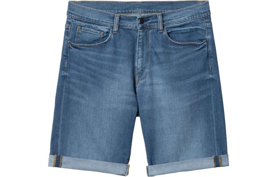 Carhartt WIP Denim Shorts Men's Blue Moderate