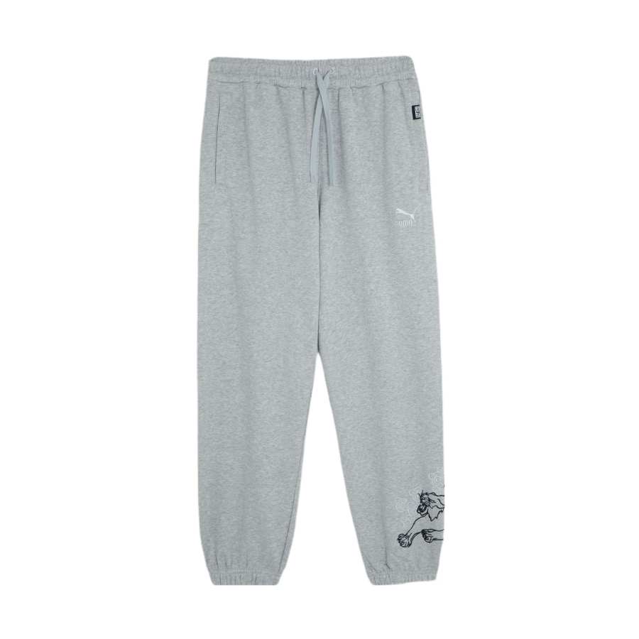 PUMA BZ CC Sweatpants Tr Casual Pants Men's Light Mixed Gray