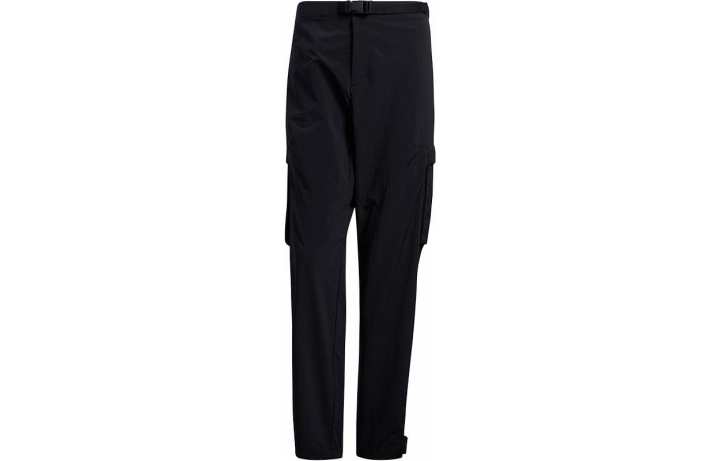 Adidas Adidas Casual Pants Men's Black Moderate Straight Fit Pants