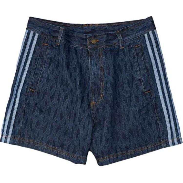 Adidas Originals Adidas Ivy Park Monogram Denim Shorts All Gender
