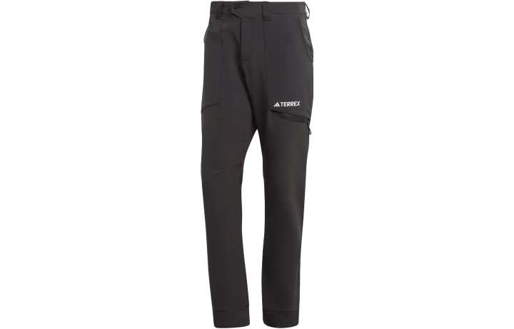 Adidas Adidas Casual Pants Men's Black Moderate Straight Fit Pants