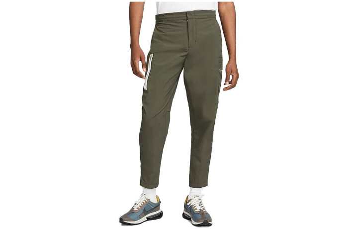 Nike Nike Casual Pants Men's Olive Green Moderate Straight Fit Pants