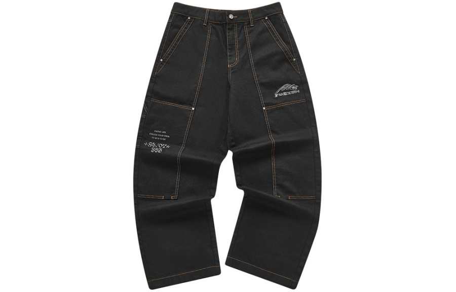 FILA FUSION Casual Pants Men's Jet Black BK
