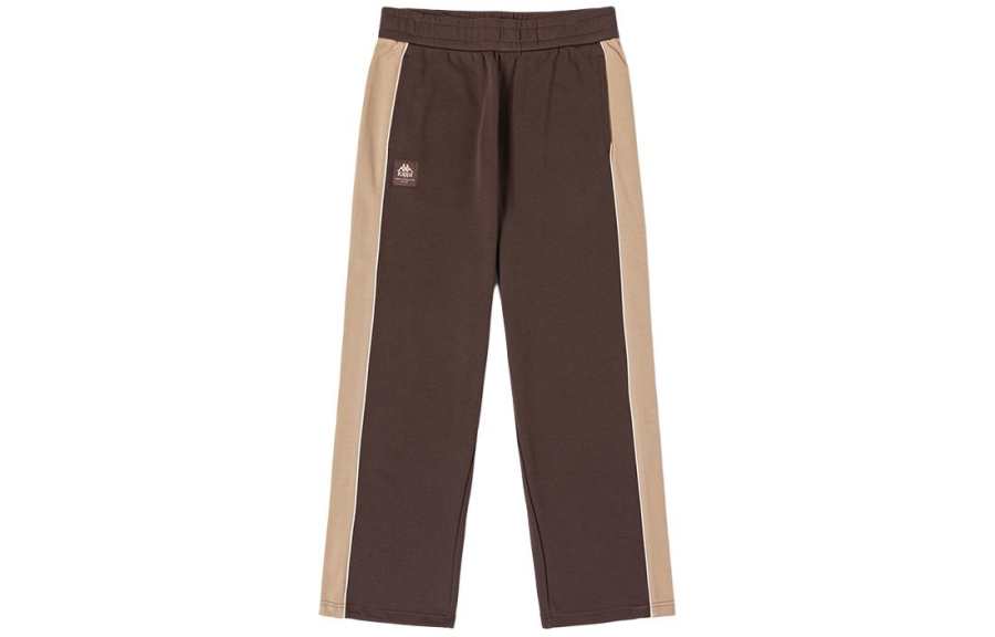 Kappa Casual Pants Men's Chocolates Dark Brown