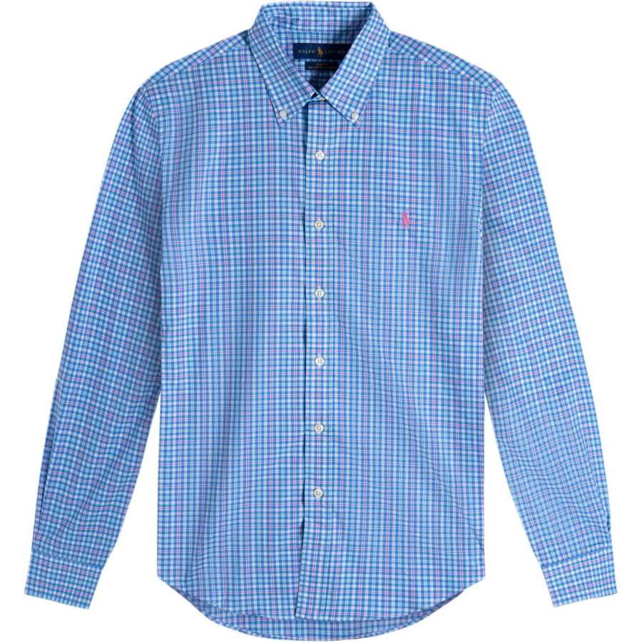 Polo Ralph Lauren Shirt Men's Blue Pink