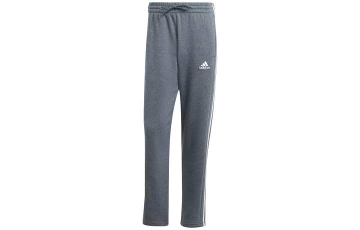 Adidas Adidas Essentials 3 Stripes Open Hem Fleece Pants