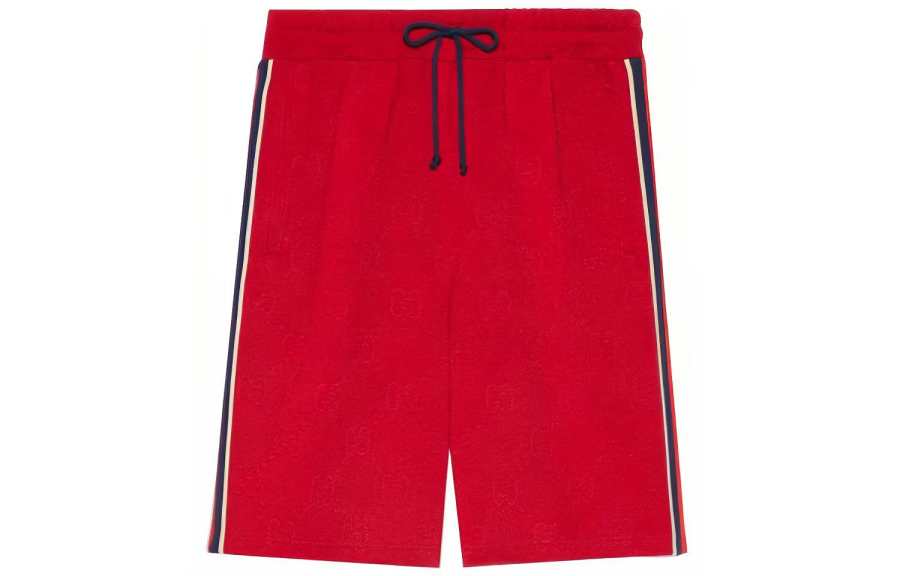 GUCCI Casual Shorts Men's Red Moderate