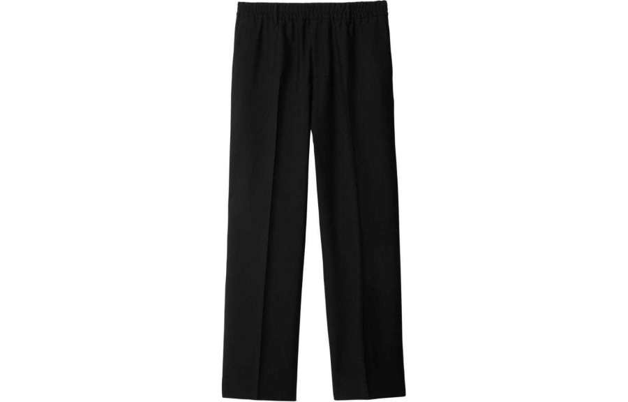 Burberry SS24 Casual Pants Men's Black