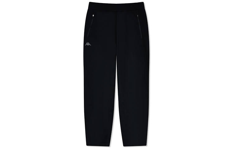Kappa Casual Pants Men's Black 990 Thin Straight Fit Pants