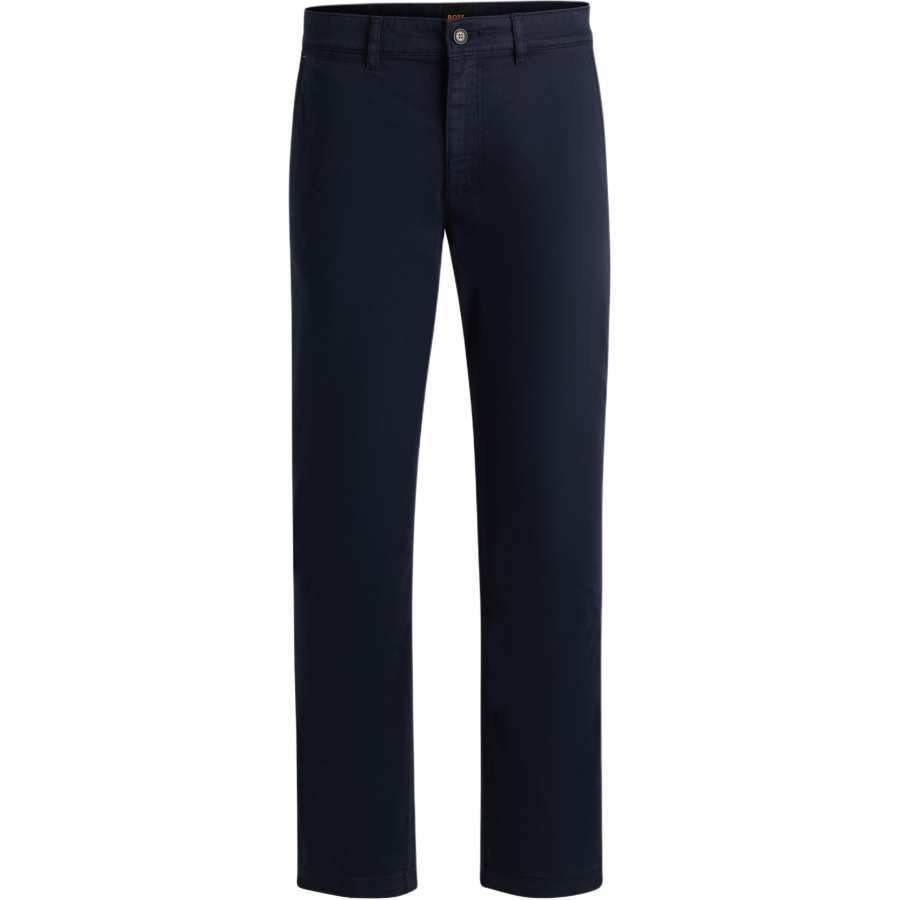 HUGO BOSS Casual Pants Regular Fit Men's Dark Blue
