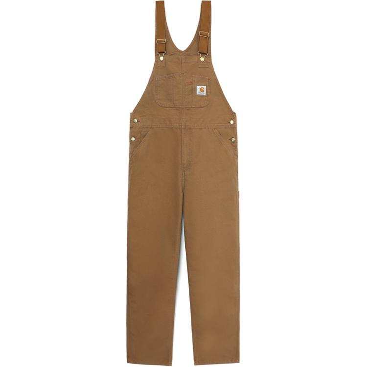 Carhartt Wip logo-patch straight-leg dungarees
