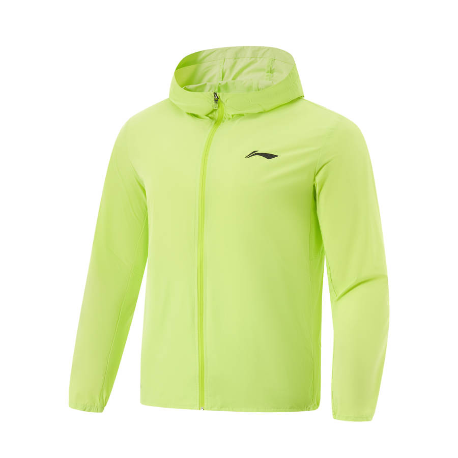Li-Ning Li Ning Running Collection Trench Coat Men's Digital Green