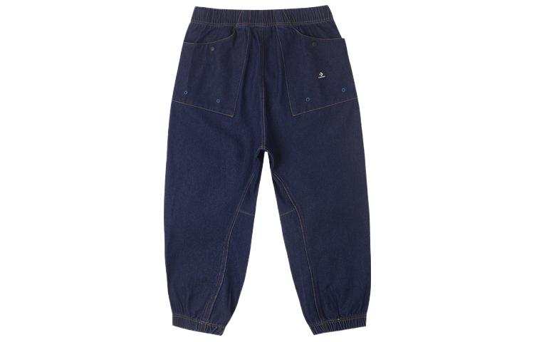 Converse Converse Casual Pants Men's Blue Moderate Cuffed Pants