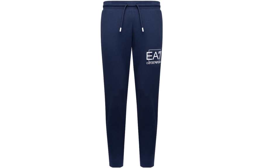 EMPORIO ARMANI EA7 SS23 Casual Pants Men's Dark Blue