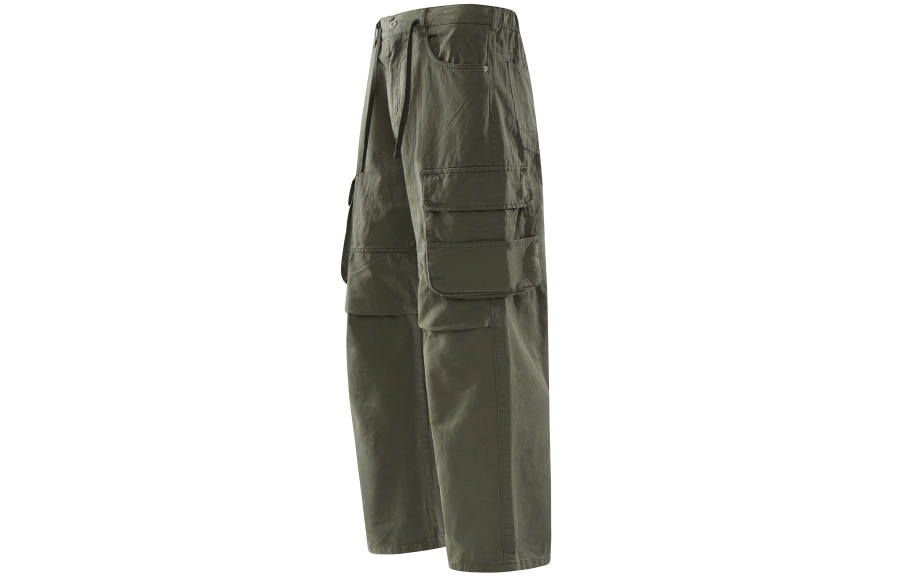 ZMOH Casual Pants Unisex Moderate Straight Fit Pants