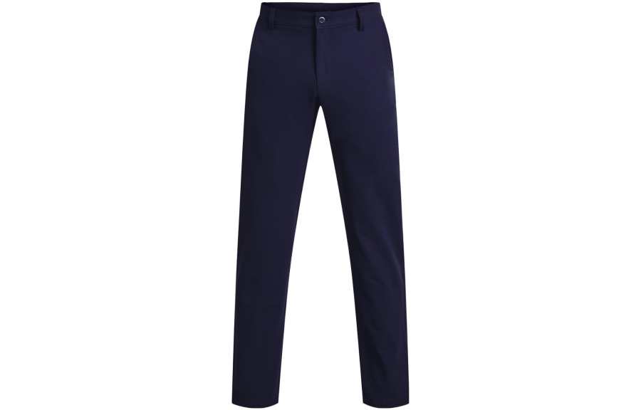 Under Armour Casual Pants Men's Dark Blue Moderate Straight Fit Pants